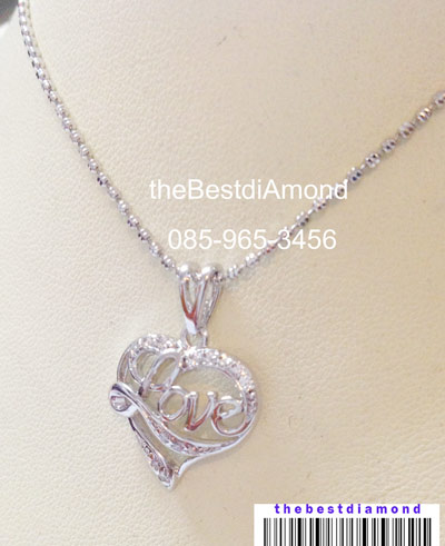 BP444RD+++จี้ Love แบบมีกรอบ +++ สวย เริ่ด น่ารักมากๆๆ classic มากๆๆๆ ใส่ได้ทุกโอกาส