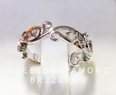 BR220RD=== แหวนเถาวัลย์เลื้อย น่ารักๆมากๆๆๆ ใส่ติดนิ้ว ได้เลยค่ะ งานอ่อนช้อย สวยงาม ไม่เวอร์ แต่ดูดี