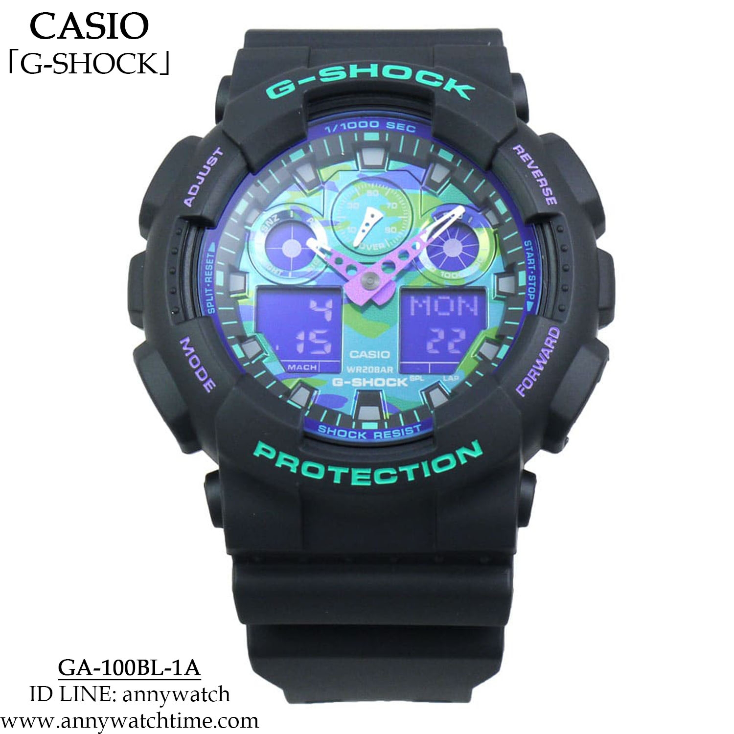 G-SHOCK GA-100BL-1A