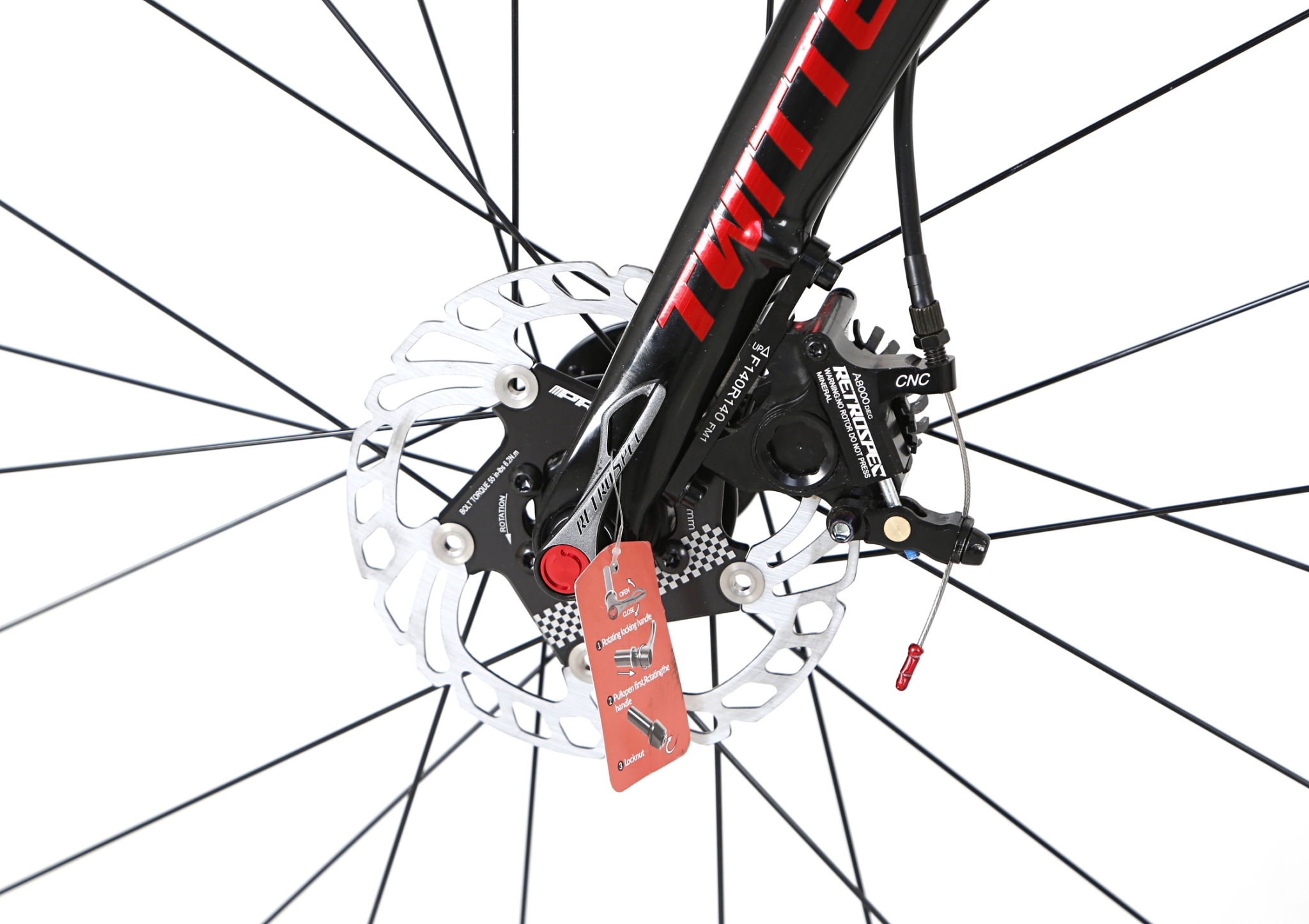 TWITTER THUNDER DB RS 24 SP CARBON WHEEL, full carbon, 2*12 Retrospec, 2022