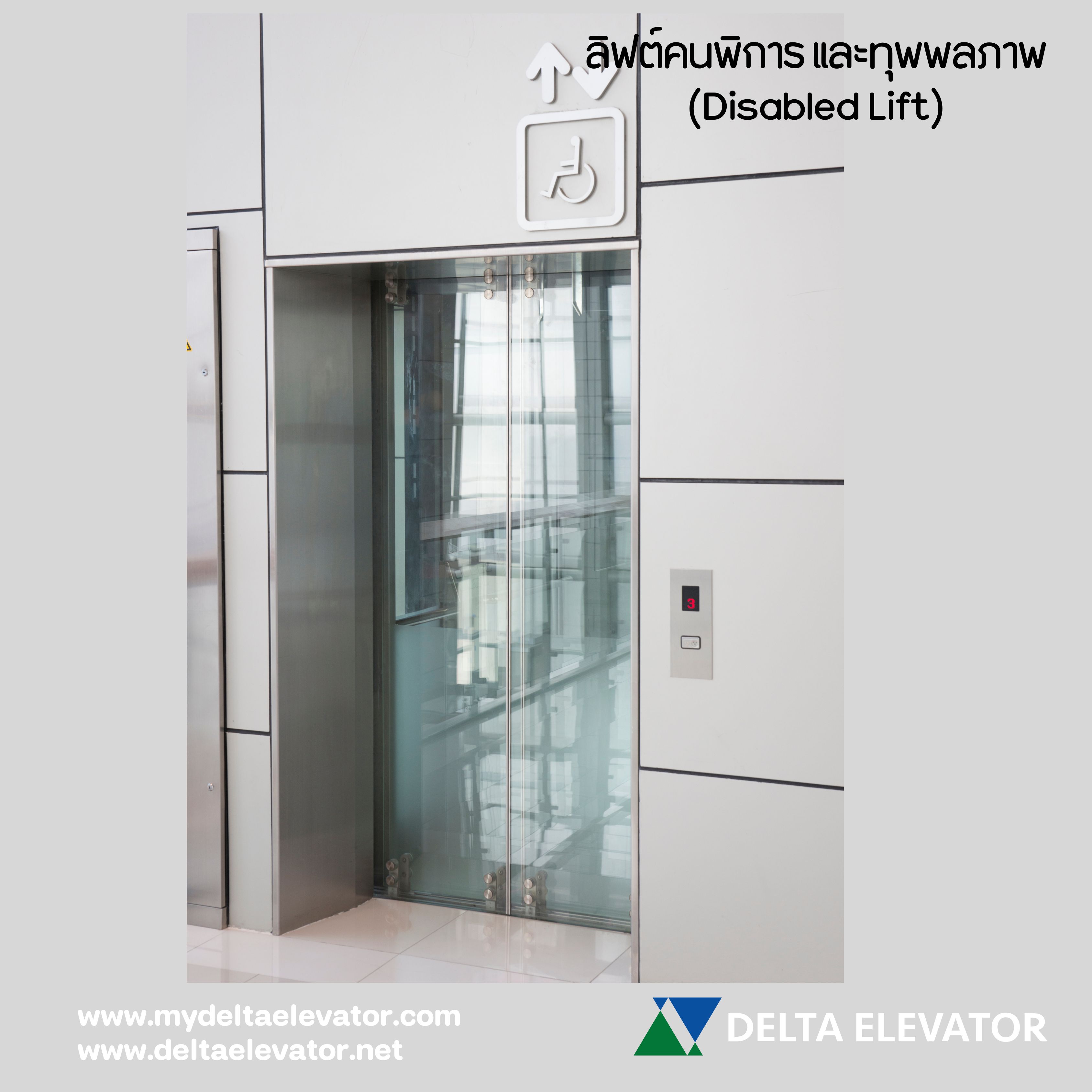 ลิฟต์คนพิการ และทุพพลภาพ (Disabled Lift)
