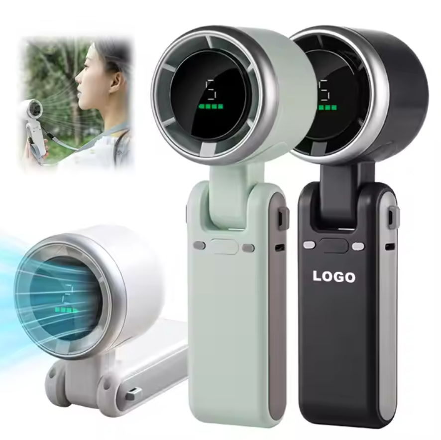 พัดลมพกพาพร้อมสายคล้องคอ รุ่น N607 3600 mah