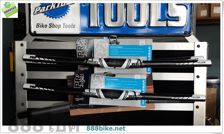 แฮนด์ตรงคาร์บอน PRO XCR CARBON Handlebar 9องศา ยาว 660มม, หนัก 135กรัม