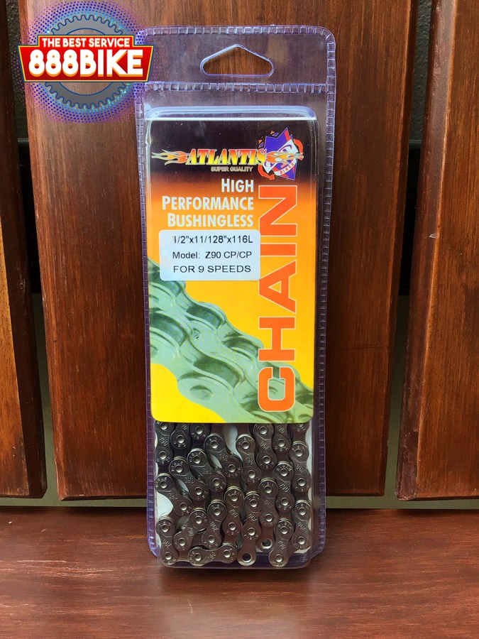 โซ่จักรยาน ATLANTIS, Z90 bicycle speed โซ่ 9 Speeds Chain