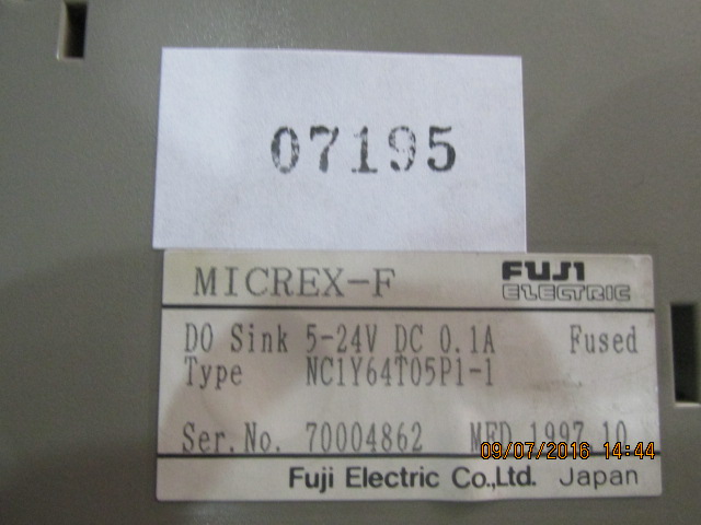 PLC " FUJI " รุ่น NC1Y64T05P1-1