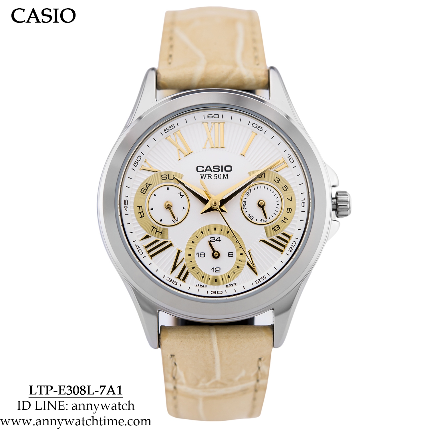 CASIO LTP-E308L-7A1