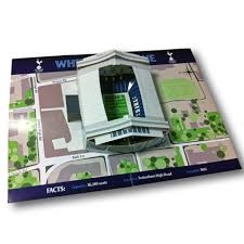 บัตรอวยพรวันเกิด ฟุตบอล สโมสรท็อตแน่ม ฮ็อทสเปอร์ - 3D POP-UP WHITE HART LANE ใหม่ / TOTTENHAM HOTSPUR Football Club Birthday Card - 3D POP-UP WHITE HART LANE NEW
