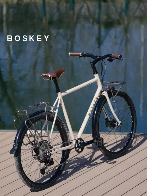 BOSKEY Overlander Cro-Mo 4130 Steel Frame – กรอบจักรยานกราเวลสตีลโครโมลี รับน้ำหนักได้สูง พร้อมช่องติดตั้งดิสก์เบรก
