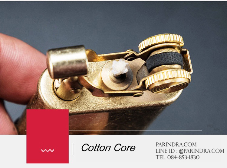 ไฟแช็กน้ำมัน ZORRO Premiun Lighter 559 ทองเหลืองทั้งตัว