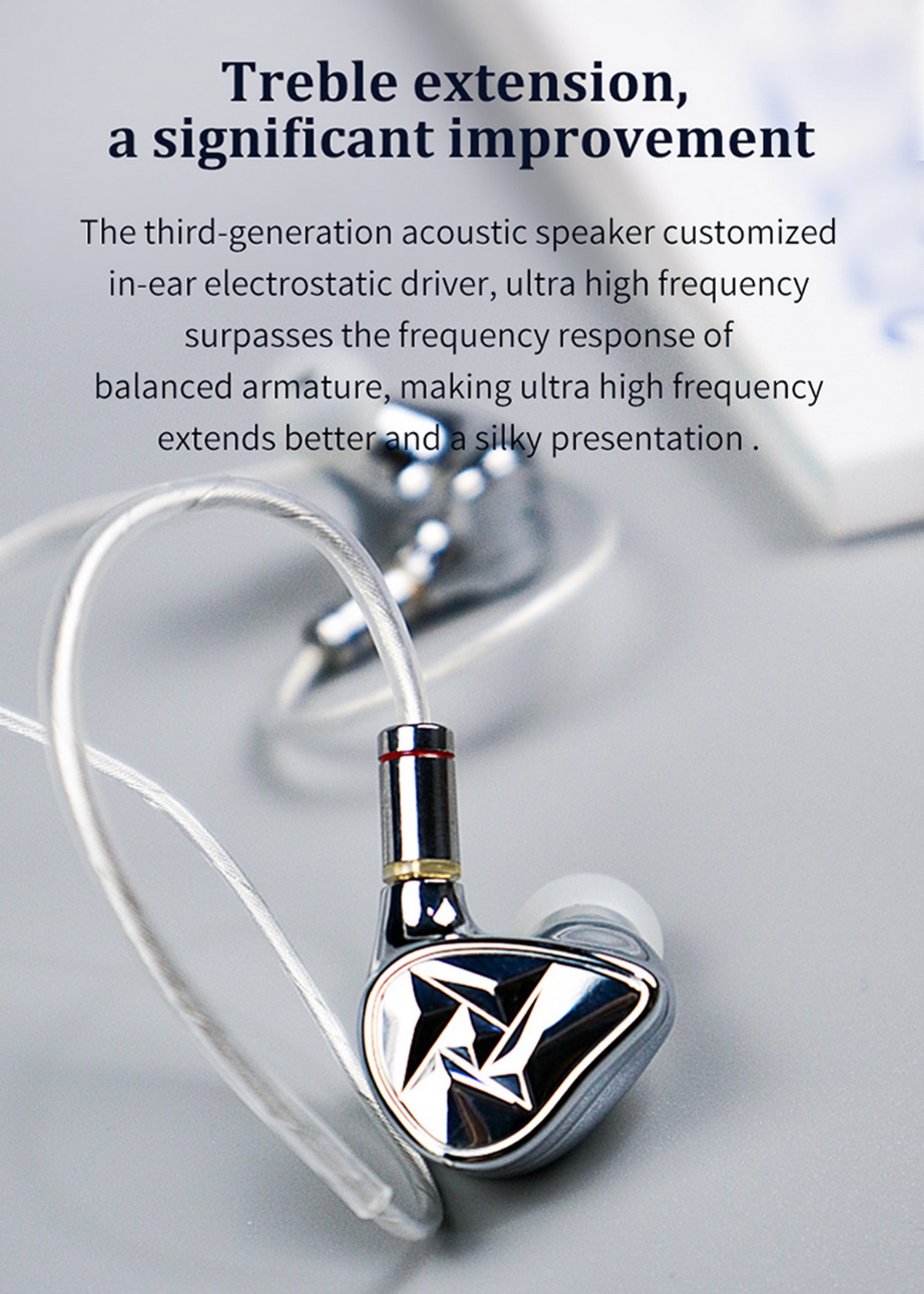 ขาย BGVP NE5 หูฟัง 5 ไดรเวอร์ 2Electrostatic+2BA+DD ประกันศูนย์ไทย