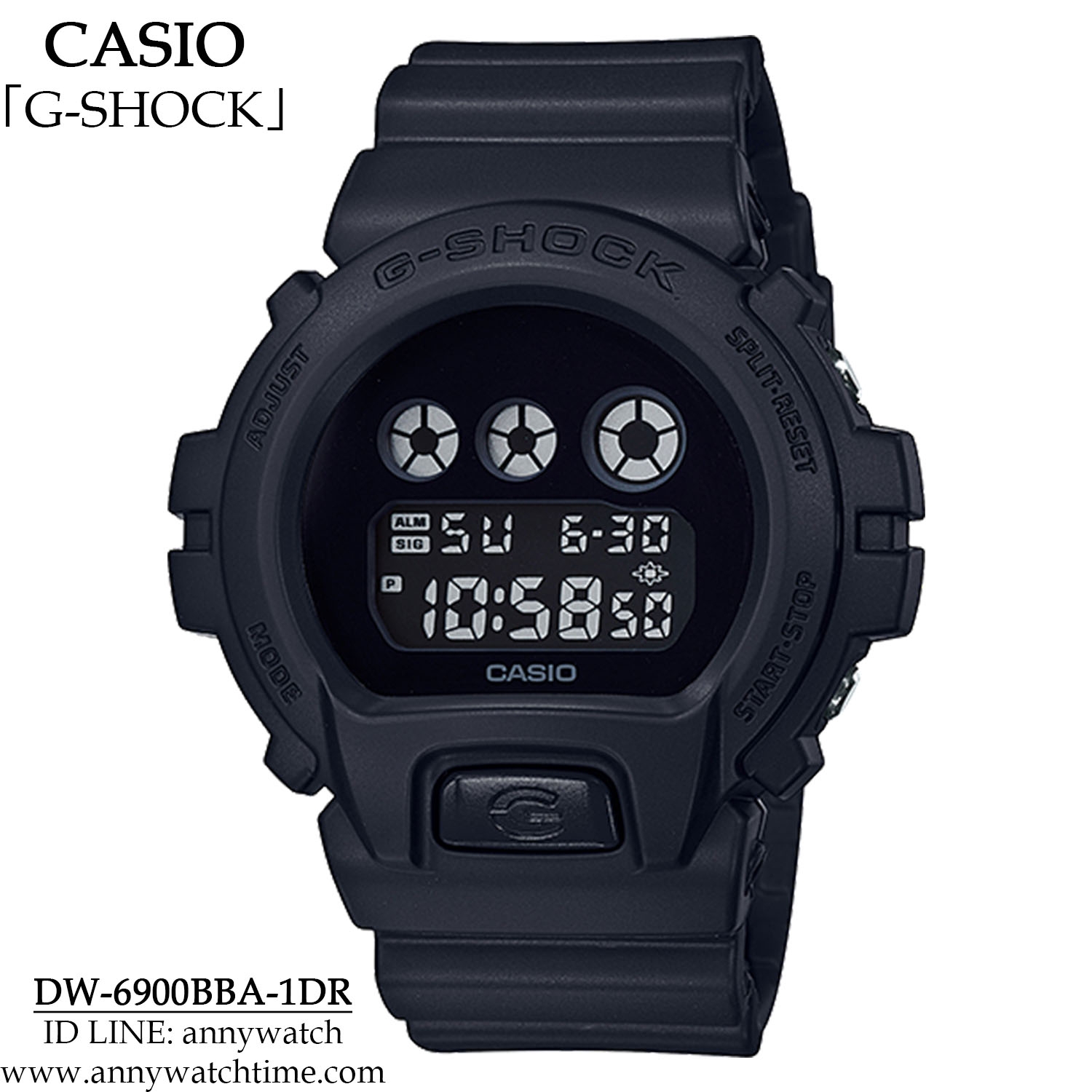 G-SHOCK DW-6900BBA-1DR