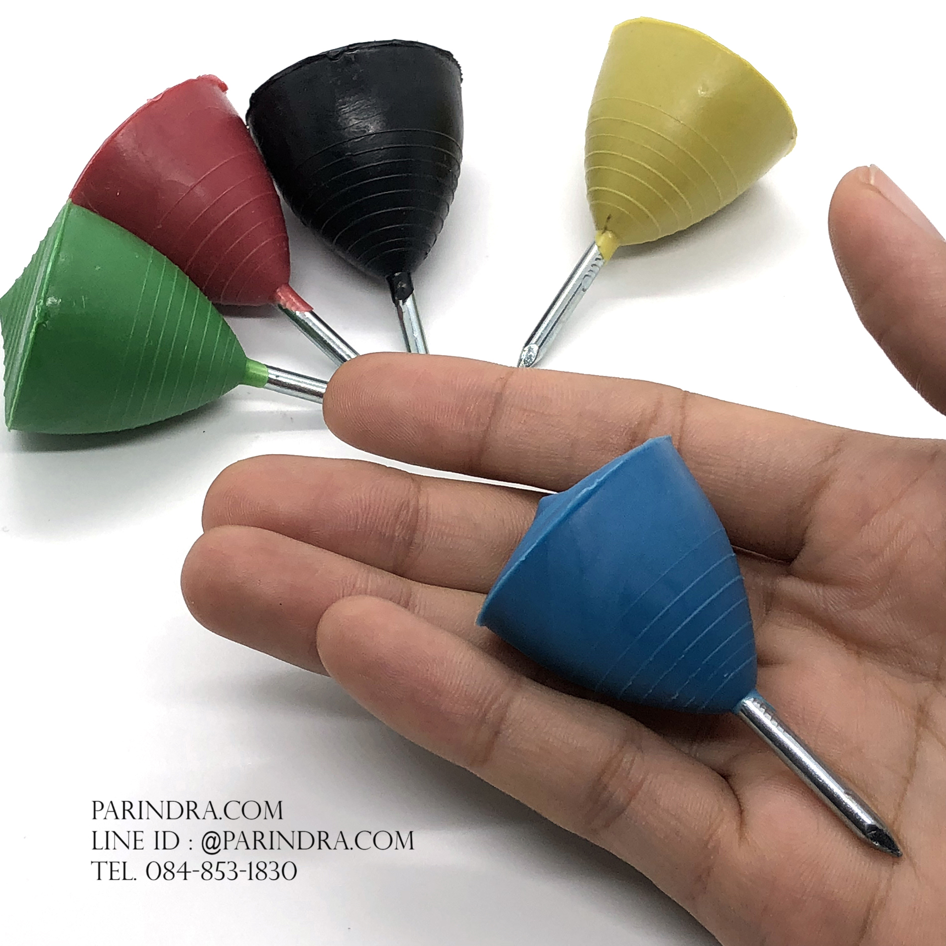 ลูกข่างพลาสติกขนาดเล็ก คละสี