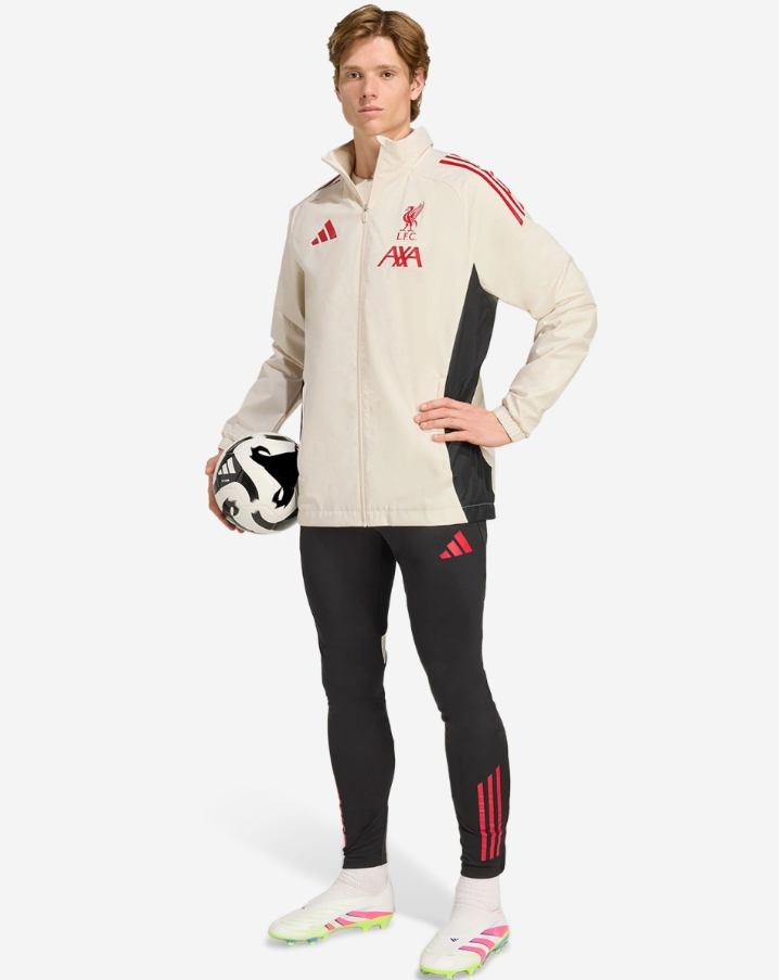 เสื้อแจ็คเก็ตลิเวอร์พูลอาดิดาส 25/25 Domestic All Weather ของแท้