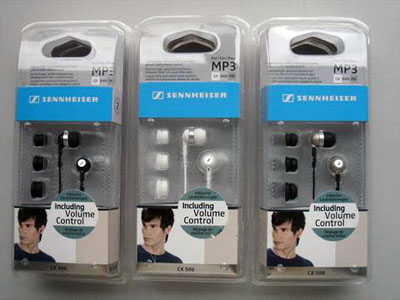 หูฟัง Sennheiser รุ่น CX500 หูฟังเบสหนักแน่น เสียงดุดันมาตรฐานเยอรมัน