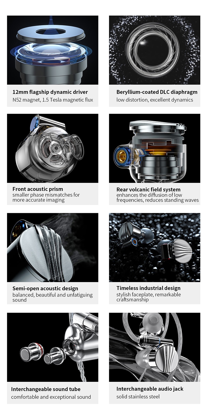ขาย FiiO FD5 หูฟัง IEM ระดับเรือธง Diaphragm เคลือบ Beryllium