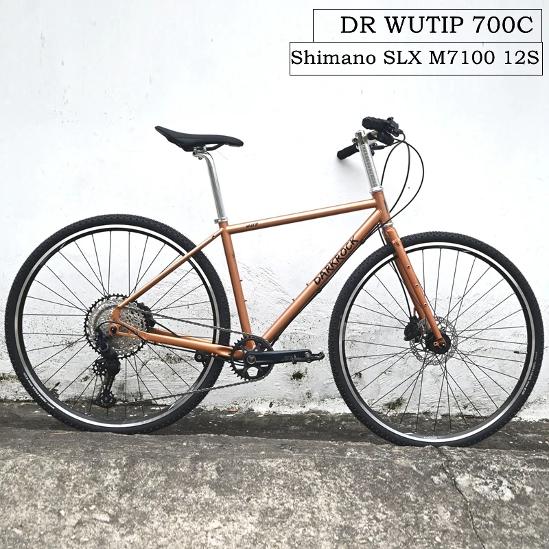 DARKROCK DR WUTIP 700C Gravel Bike 20S SLX M7100 Groupset and DEORE 2024 เบรค M6100 brake