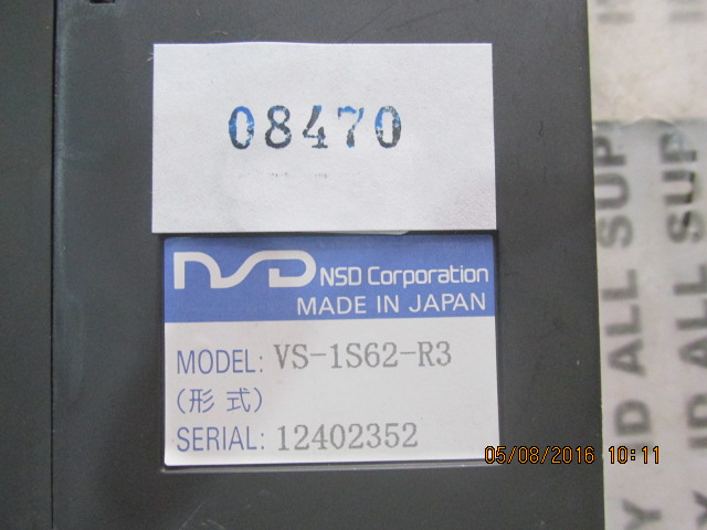 VS-1S62-R3 VARICAM " NSD "