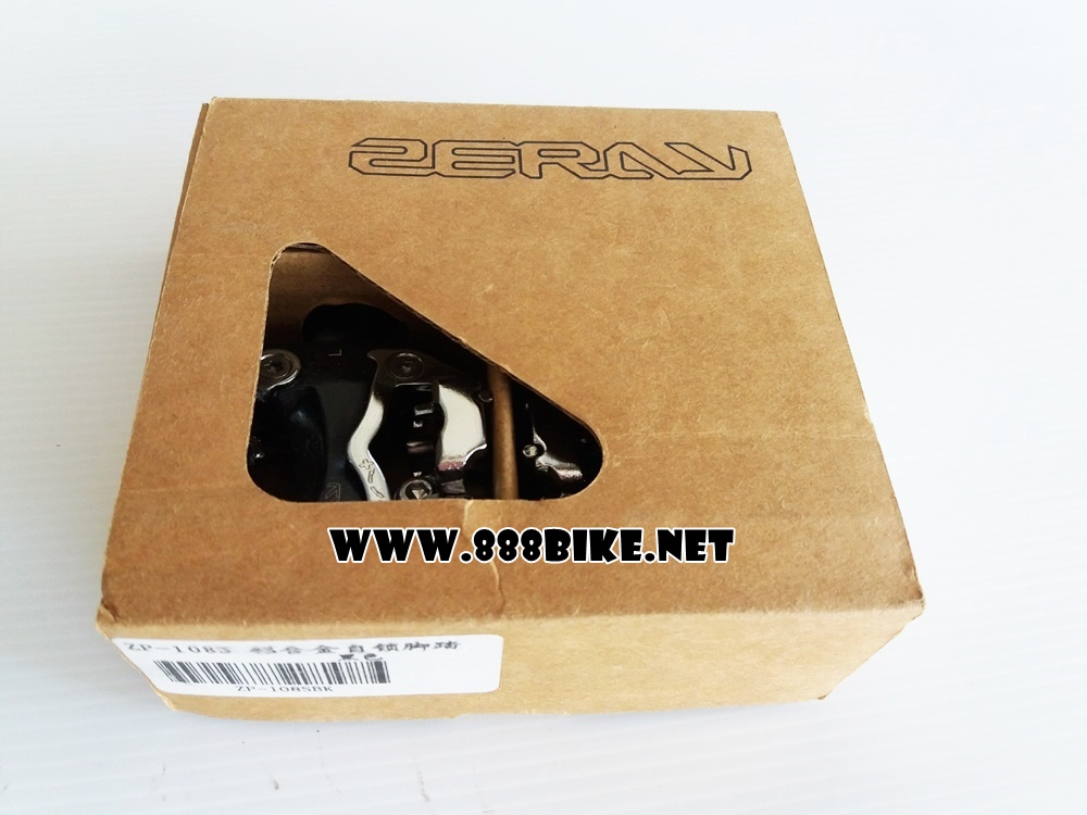 บันไดเสือภูเขา ZERAY MTB Clipless Pedal, ZP-108S (พร้อมคลีท)