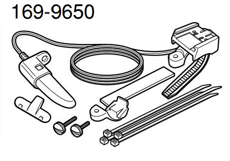 CATEYE ฐานเสียบไมล์แคทอาย OS 1.0.,169-9650 ขาจับไมล์