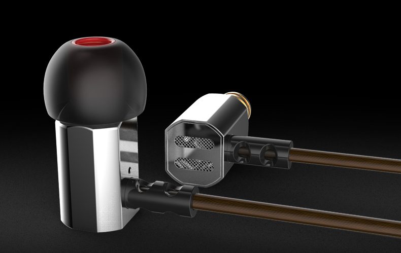 ขายหูฟัง KZ ED9 หูฟังเสียงดี เปลี่ยนท่อเสียงปรับเบสได้ มี 2 สี