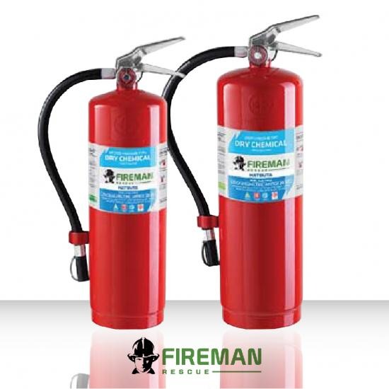ถังดับเพลิงชนิดผงเคมีแห้ง Fire Rating 4A-5B ขนาด 20 ปอนด์ ยี่ห้อ FireMan