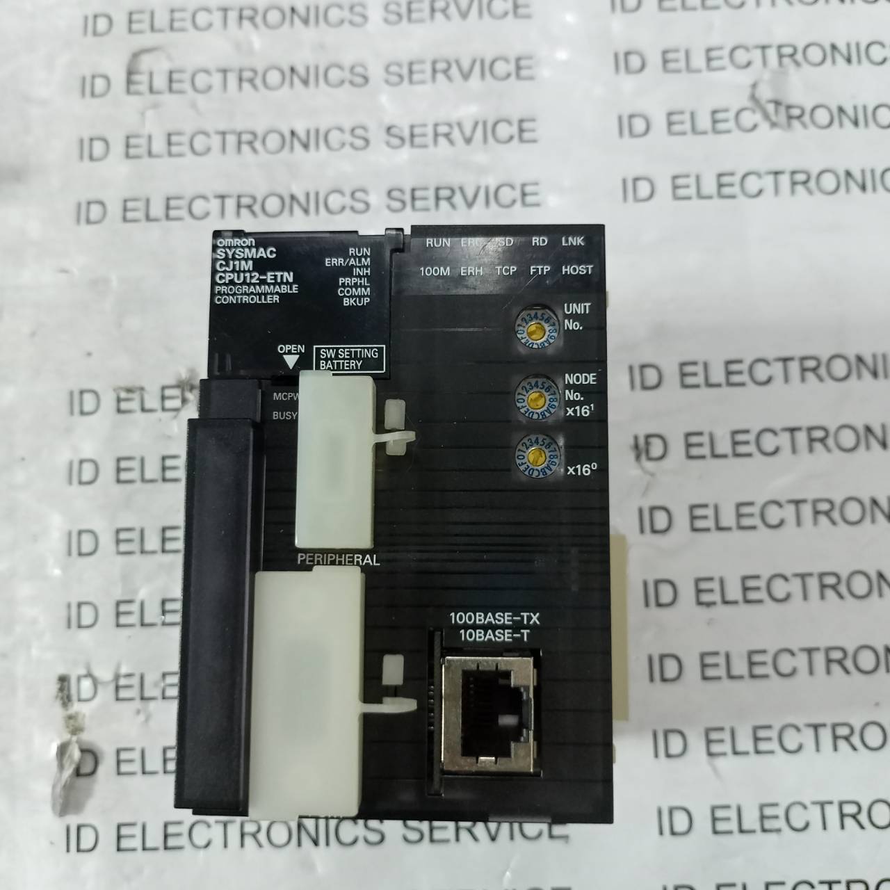 CJ1-CPU12-ETN PLC " OMRON "