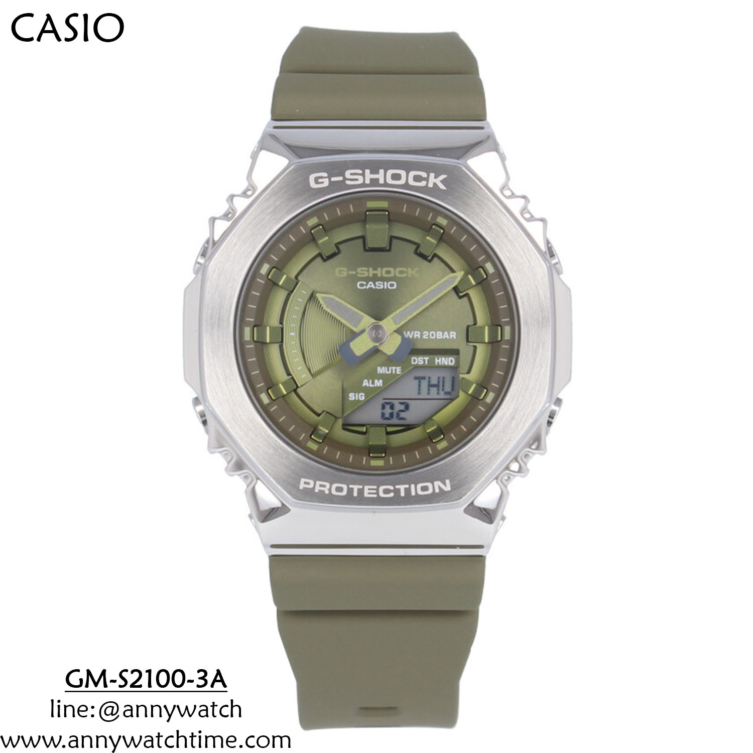 G-SHOCK GM-S2100-3A