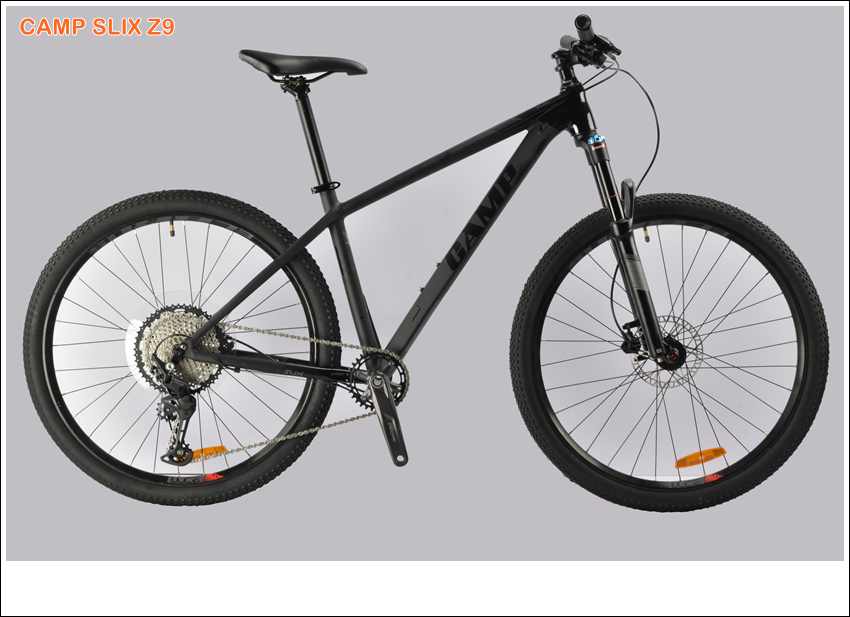 จักรยานเสือภูเขา CAMP SLIX Z9 เฟรมอลู เกียร์ SHIMANO ALTUS 2*9SP.วงล้อ27.5นิ้ว