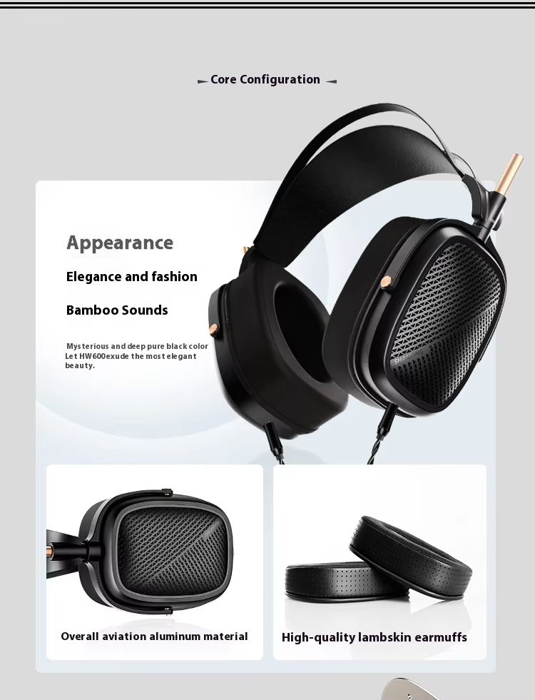 [PreOrder] Shanling HW600 หูฟัง Headphone ไดรเวอร์ Planar รองรับ Hi-Res ประกันศูนย์ไทย