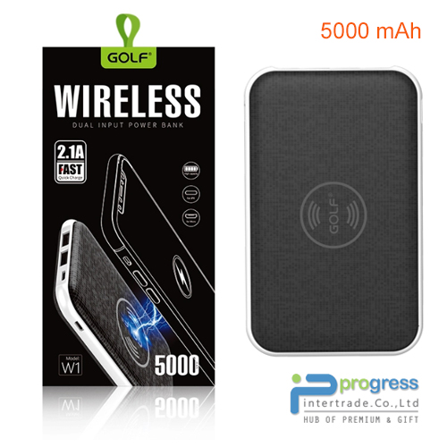 Powerbank W1 Golf Wireless Power 5000 mAh