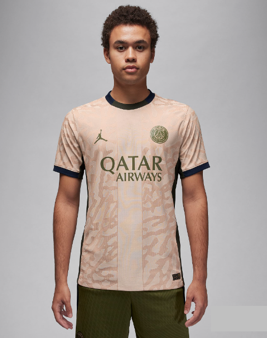เสื้อปารีสแซงต์แชร์กแมง 2023/24 ชุดที่4 รุ่นนักเตะ Jordan Dri-Fit ADV Football Authentic ของแท้