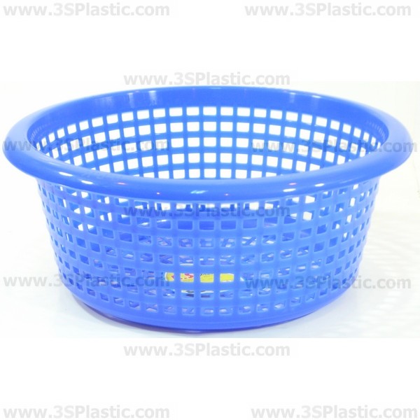 ตะกร้า/ตะแกรงกลม 333 ตะกร้าคัดขนาด สีสดใส ขนาด Ø 42 x 17 cm.
