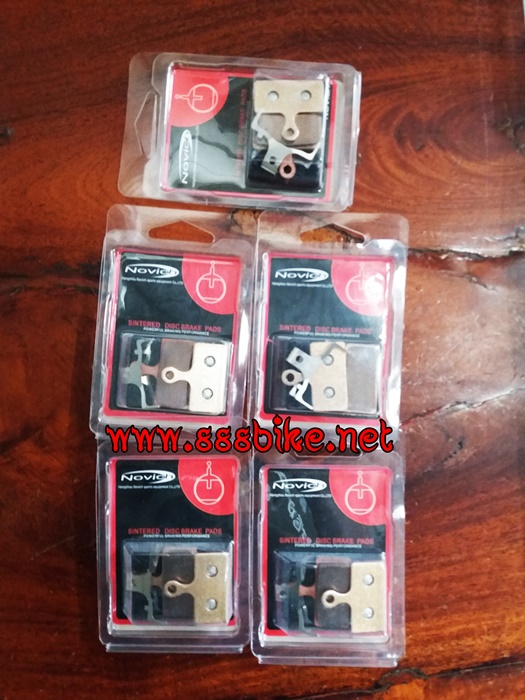 ผ้าเบรค LEBIYCLE ,Novich Disc Brake Pads แผ่นยางเบรคดิส