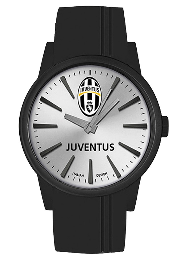 นาฬิกาที่ระลึกยูเวนตุสของแท้ JUVENTUS SLIM SILVER LOGO WATCH