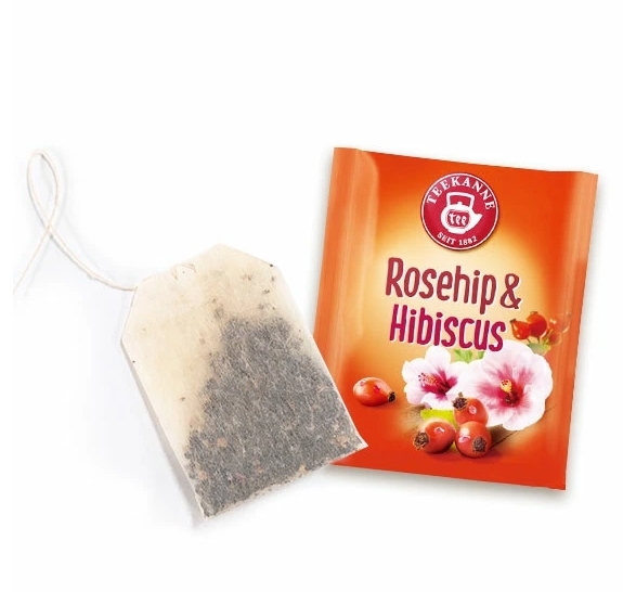 ✨ ชาโรสฮิปและดอกชบา POMPADOUR Rosehip & Hibiscus Flowers Tea 10 ถุง ✨