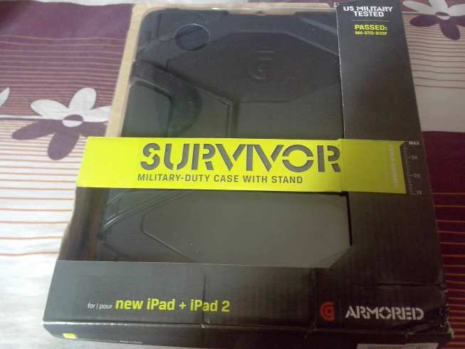 ขาย Griffin Survivor เคส iPad Gen 2 3 4 (New iPad) เคสพันธุ์อึด มาตรฐานทหาร USA/UK กันรอย กันกระแทก 3ชั้น อุ่นใจ