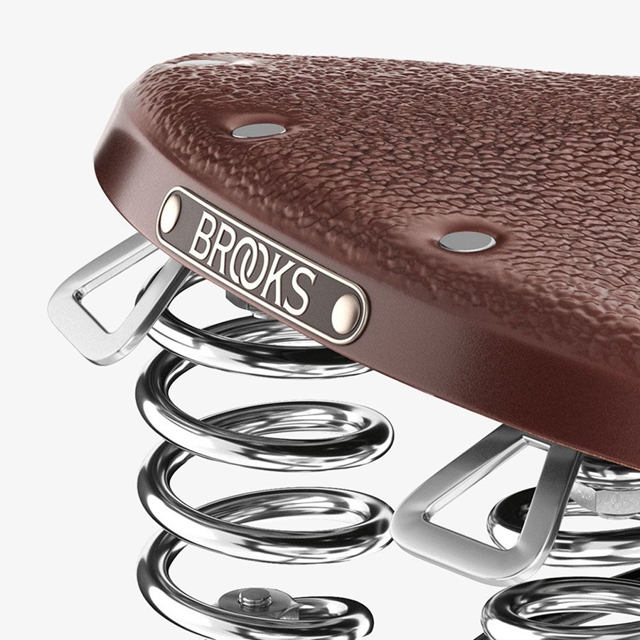 เบาะจักรยานหนังแท้ BROOKS B67 Brown