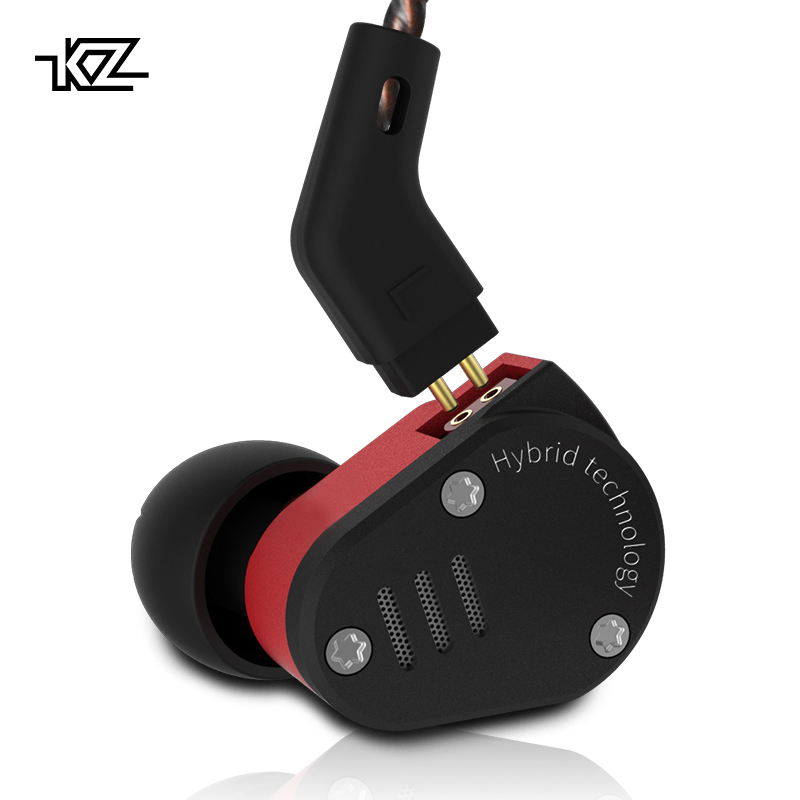 ขาย KZ ZSA หูฟัง Hybrid 2 ไดร์เวอร์ (1DD+1BA) ถอดสายได้