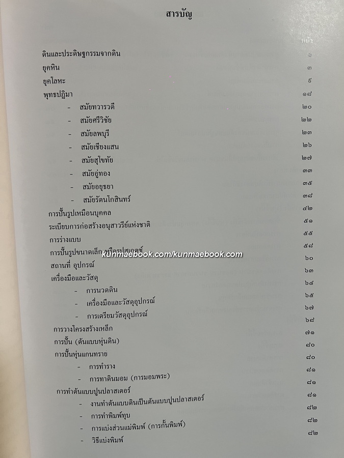 ช่างไทยสิบหมู่ การปั้น การหล่อ