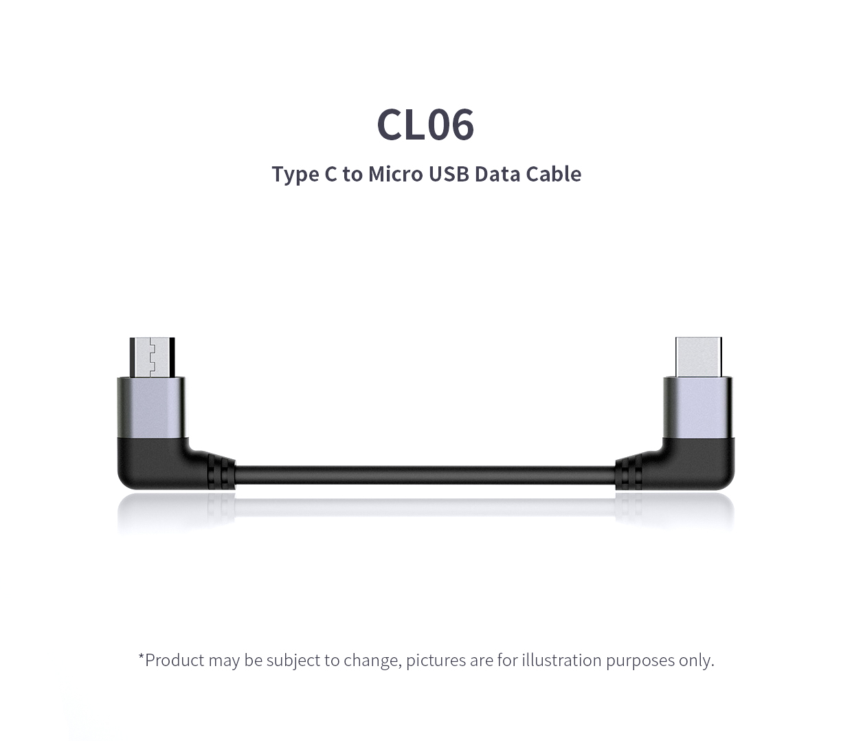 ขาย FiiO CL06 สายแปลง USB Type C เป็น micro USB