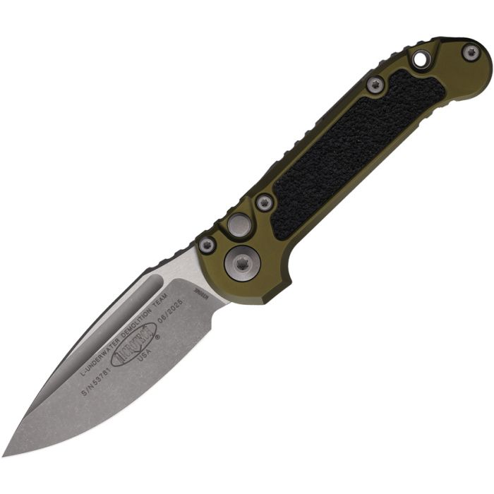 Microtech LUDT Gen III S/E - OD Green Handle - Apocalyptic Blade