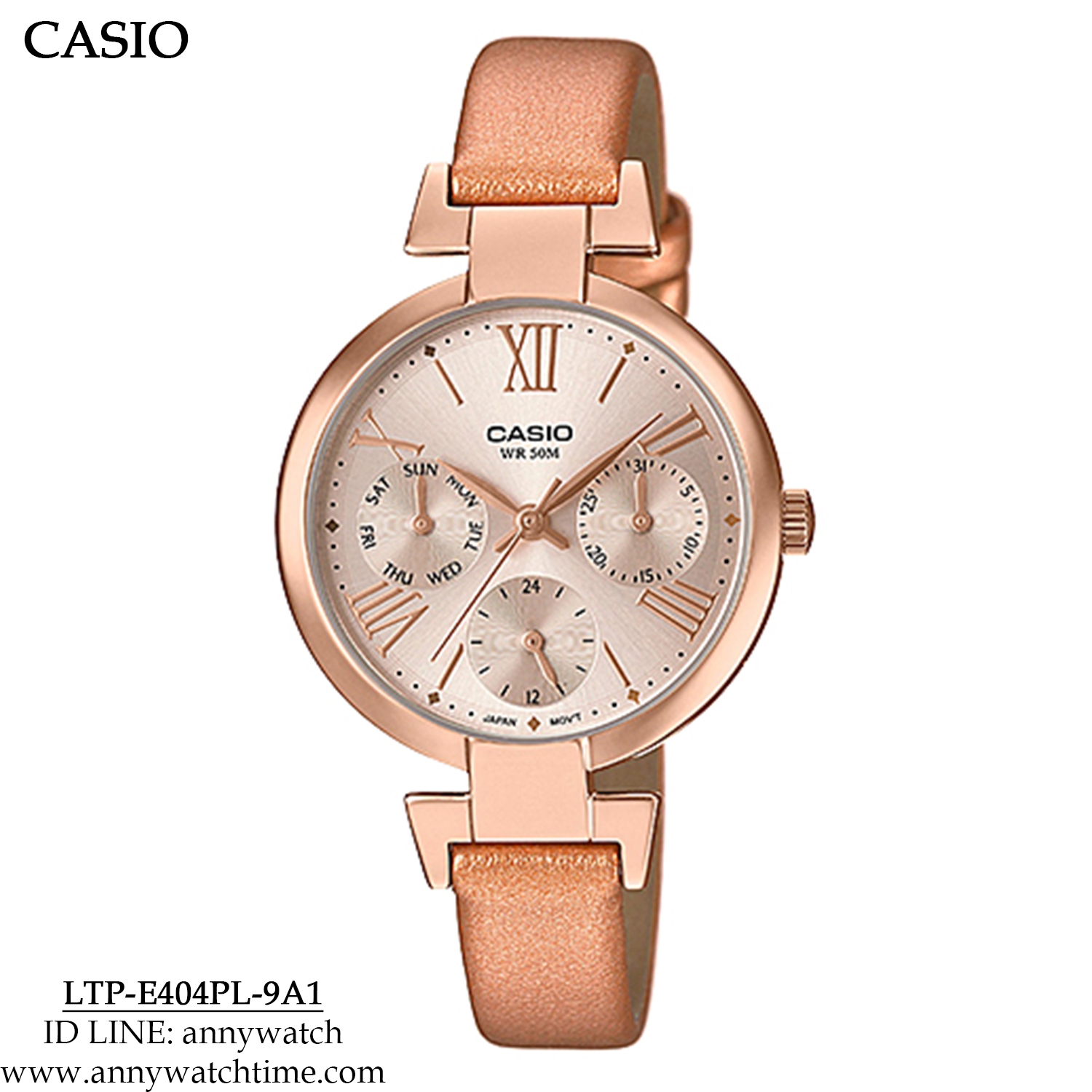 CASIO LTP-E404PL-9A1