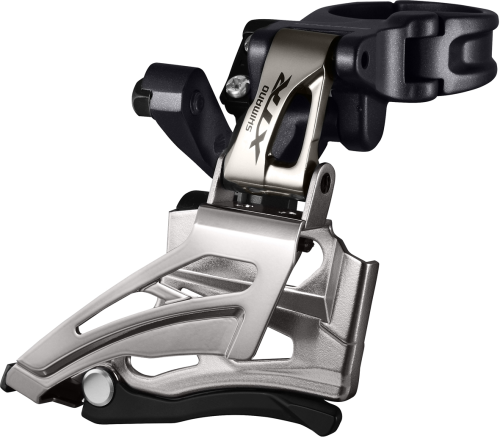 สับจาน XTR, FD-M9025-D, 11-SPD, จาน 2 ชั้น, ไดเรคเมาท์, รัดบน, Dual-Pull, มีกล่อง
