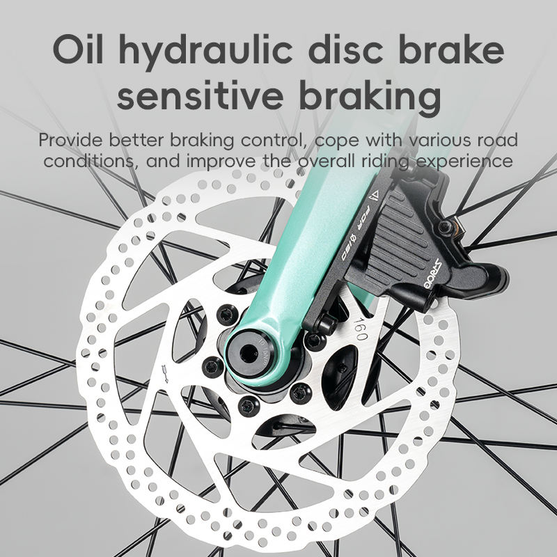 ROCKBROS GALE W3 38mm จักรยานเสือหมอบ 20 สปีด | เบรกน้ำมัน ขอบล้อ38mm 700C | ปี 2025