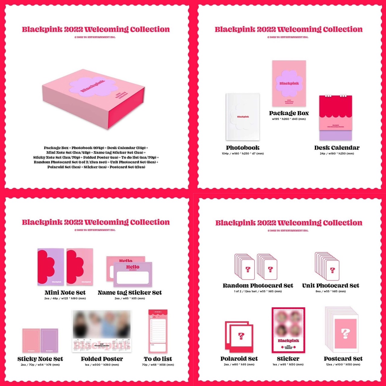 #BLACKPINK 2022 WELCOMING COLLECTION (รอ 14-25 วัน)