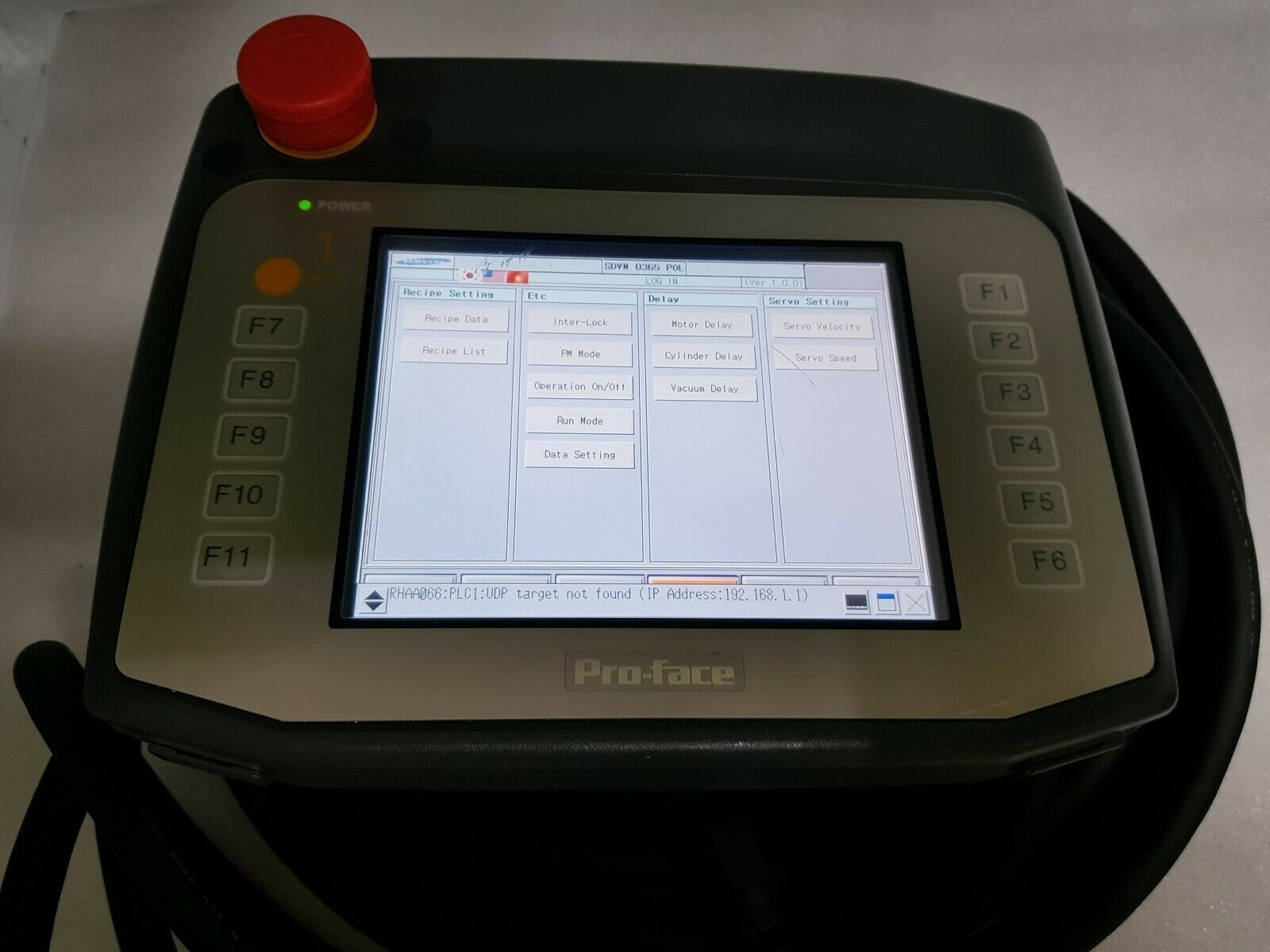 AGP3000H-ADPCQM-01 HMI " PROFACE "