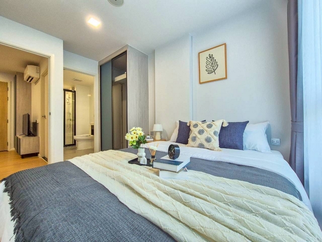 ให้เช่าคอนโดแอทโมซ คาแนล รังสิต ตึกC 28 ตร.ม.วิวสระ เฟอร์ครบ มีเครื่องซักผ้า ใกล้ฟิวเจอร์พาร์ค