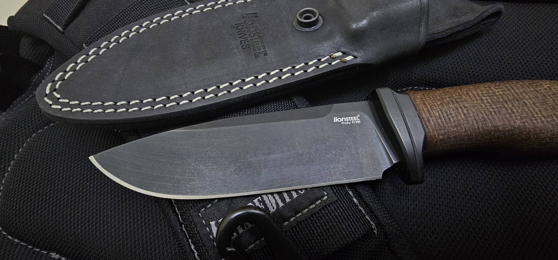 LionSTEEL ACHA Fixed Blade Natural