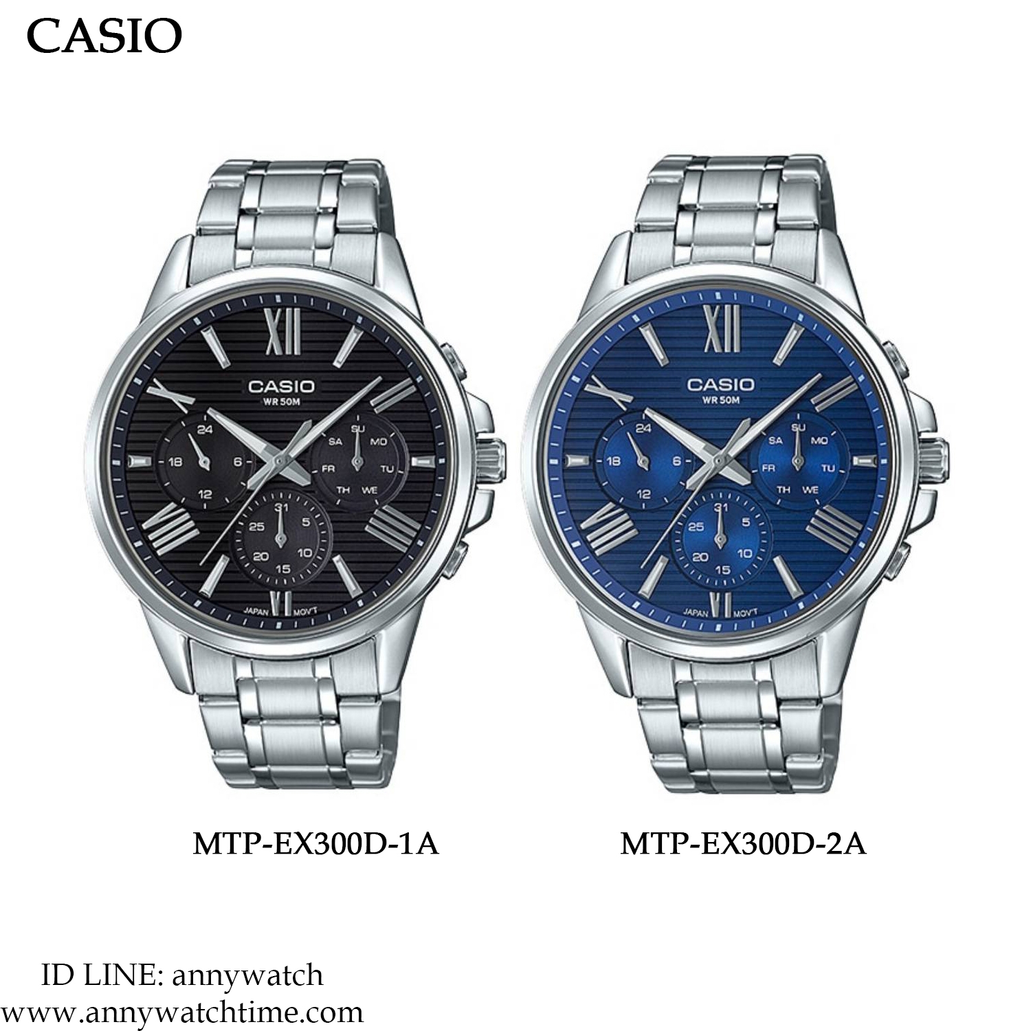 CASIO MTP-EX300D-2A