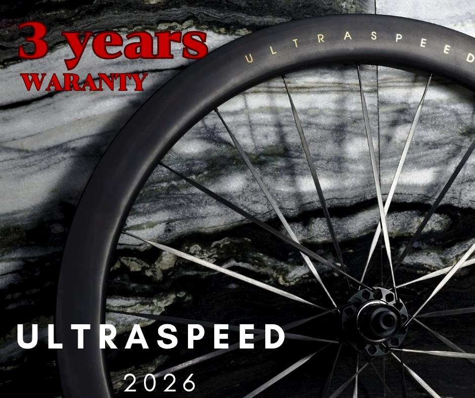 ล้อเสือหมอบคาร์บอน ULTRASPEED CERAMIC 700C ROAD WHEELSET | ล้อจักรยาน Tubeless พร้อมลูกปืนเซรามิก รุ่นใหม่ 2026